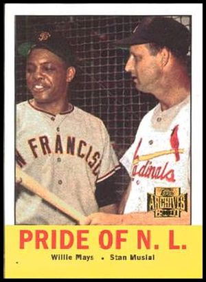 220 Pride of the NL (Willie Mays Stan Musial) 63